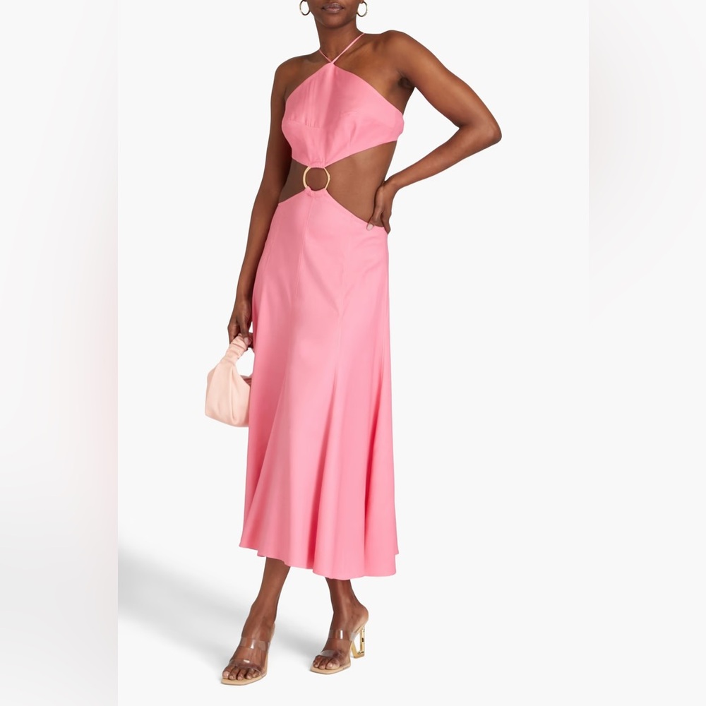 Cult Gaia Pink Maxi Dress